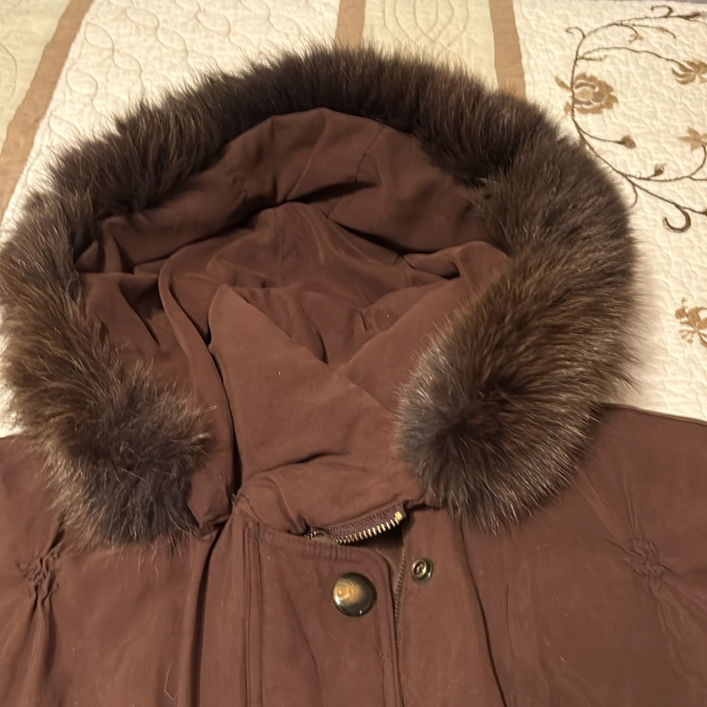 Gallery Nylon & Polyester With Detachable Foxtail Trim Hood.